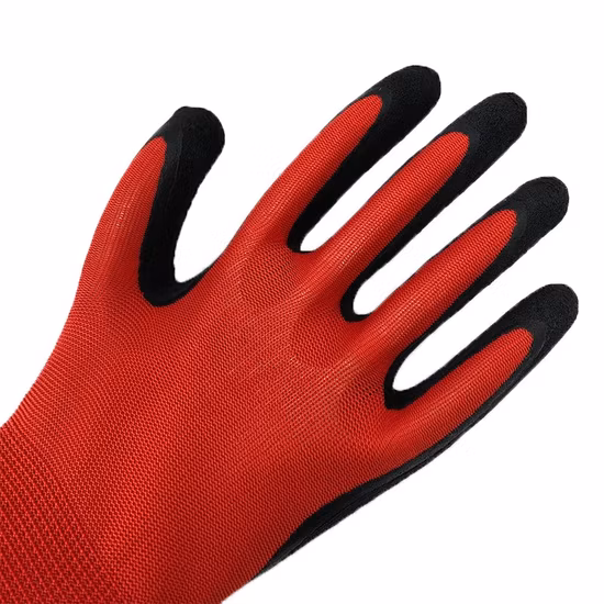 Nmsafety China Foam Latex Palm Coated Gardening Glove Supplies