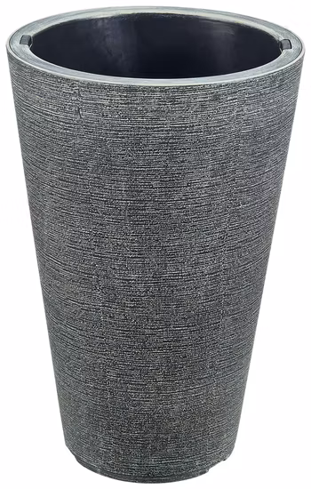 Tall Round Plastic Flower Pot Home Plant Pot (KD9951