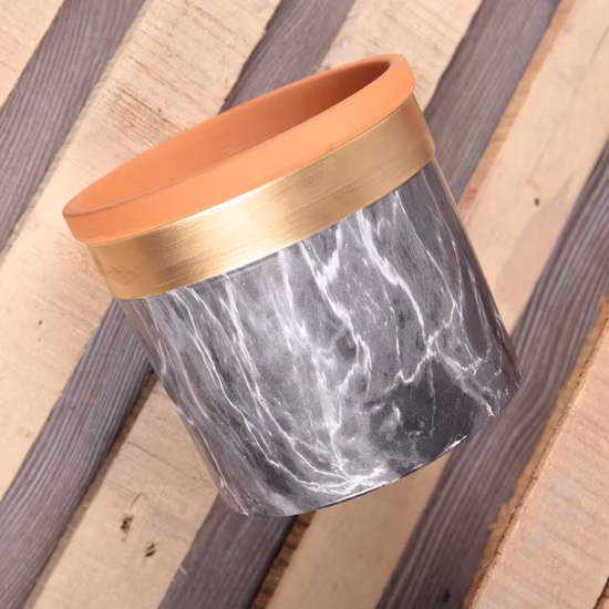 Morandi Colors Hanging Ceramic Flower Pot for Home Decor